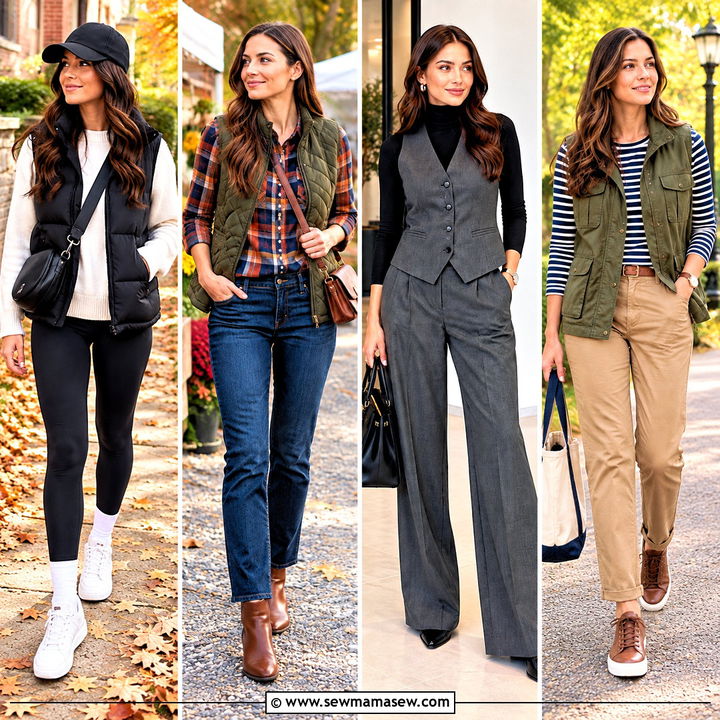 20 Vest Outfit Fall Ideas to Refresh Your Everyday Layers