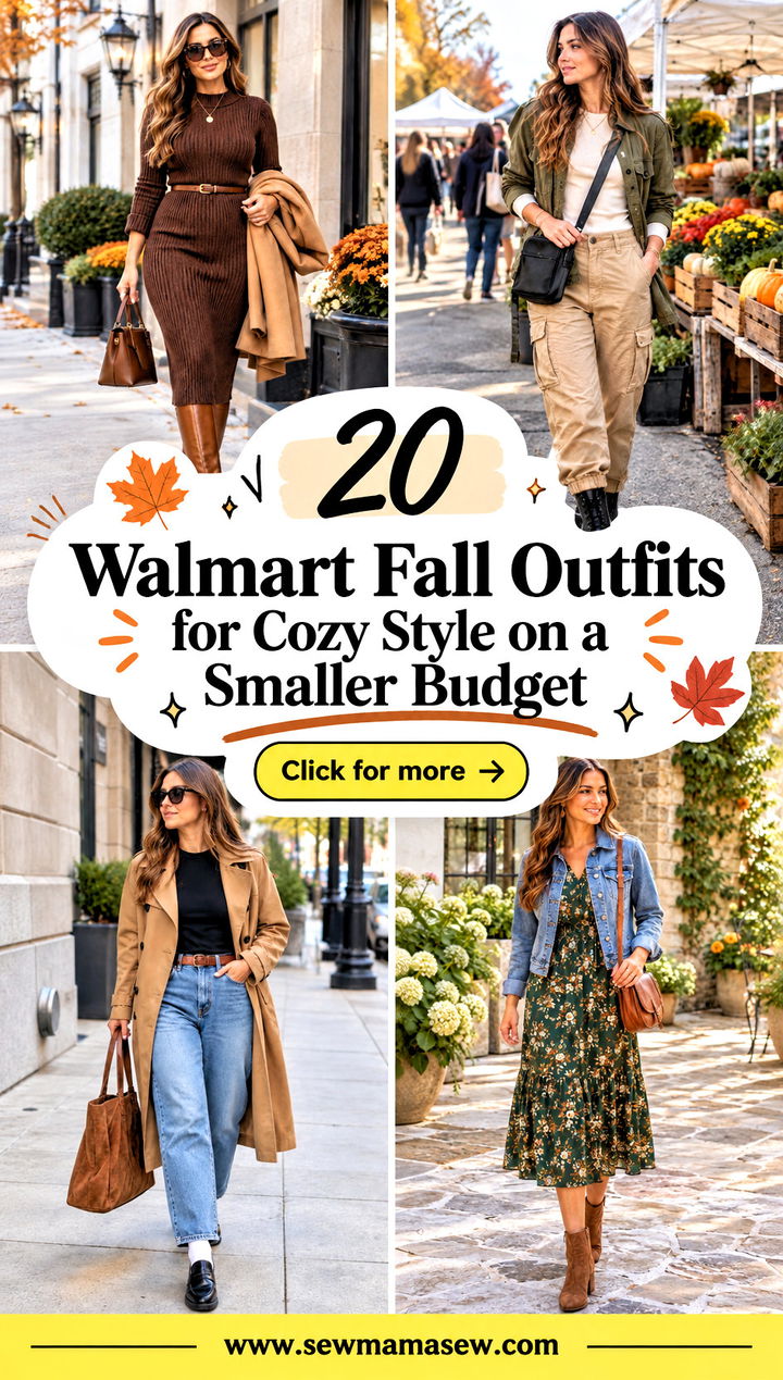 20 Walmart Fall Outfits for Cozy Style on a Smaller Budget - 20 Walmart Fall Outfits for Cozy Style on a Smaller Budget