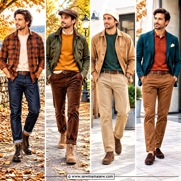 20 Warm Autumn Outfits for Men for Effortless Fall Style