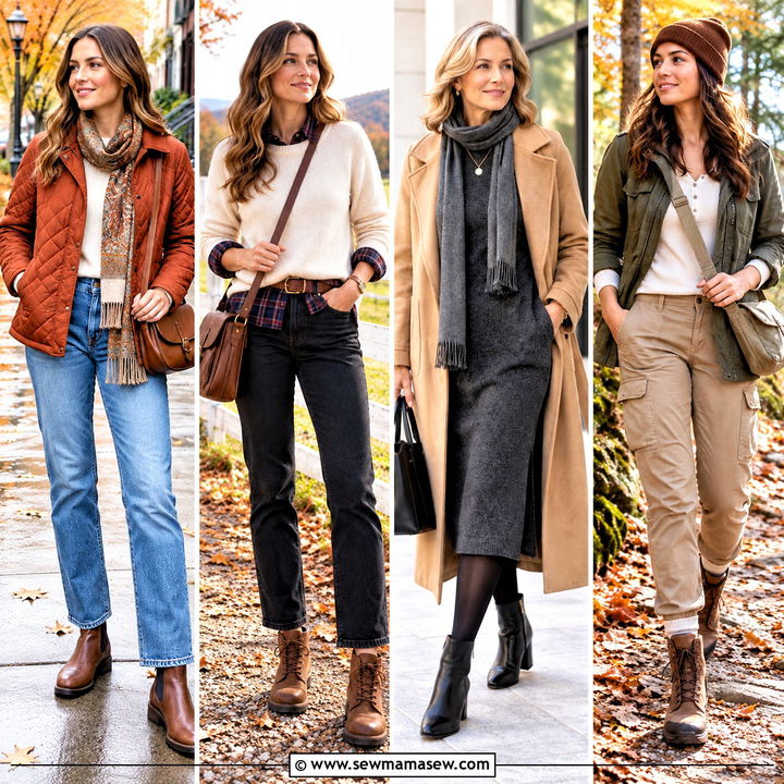 20 Warm October Outfits for Cozy Days and Crisp Evenings