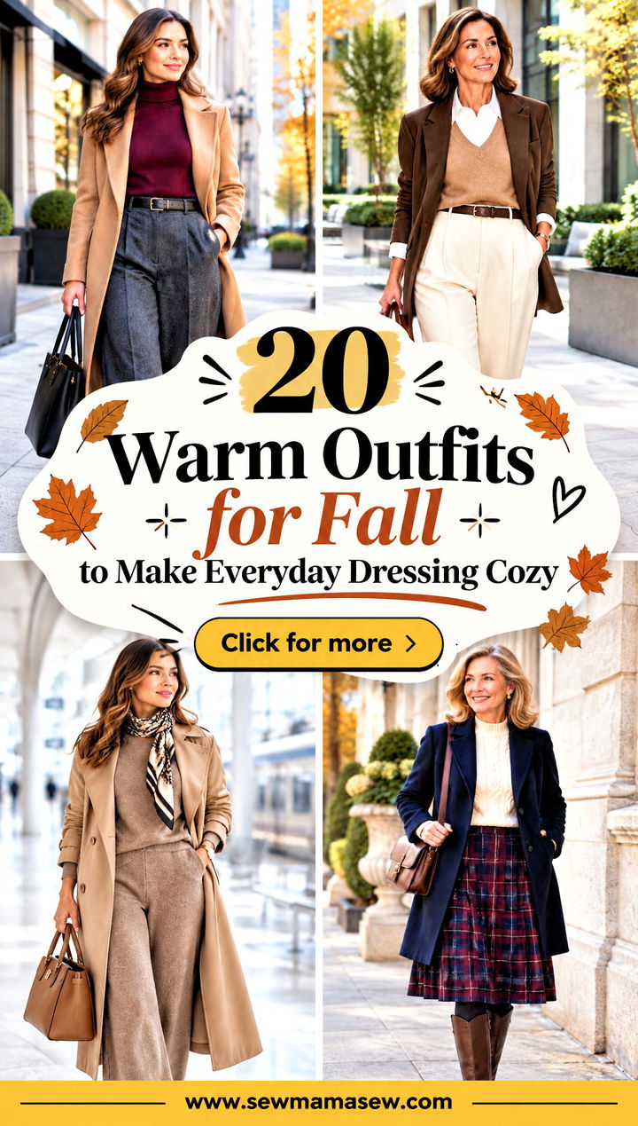 20 Warm Outfits for Fall to Make Everyday Dressing Cozy - 20 Warm Outfits for Fall to Make Everyday Dressing Cozy