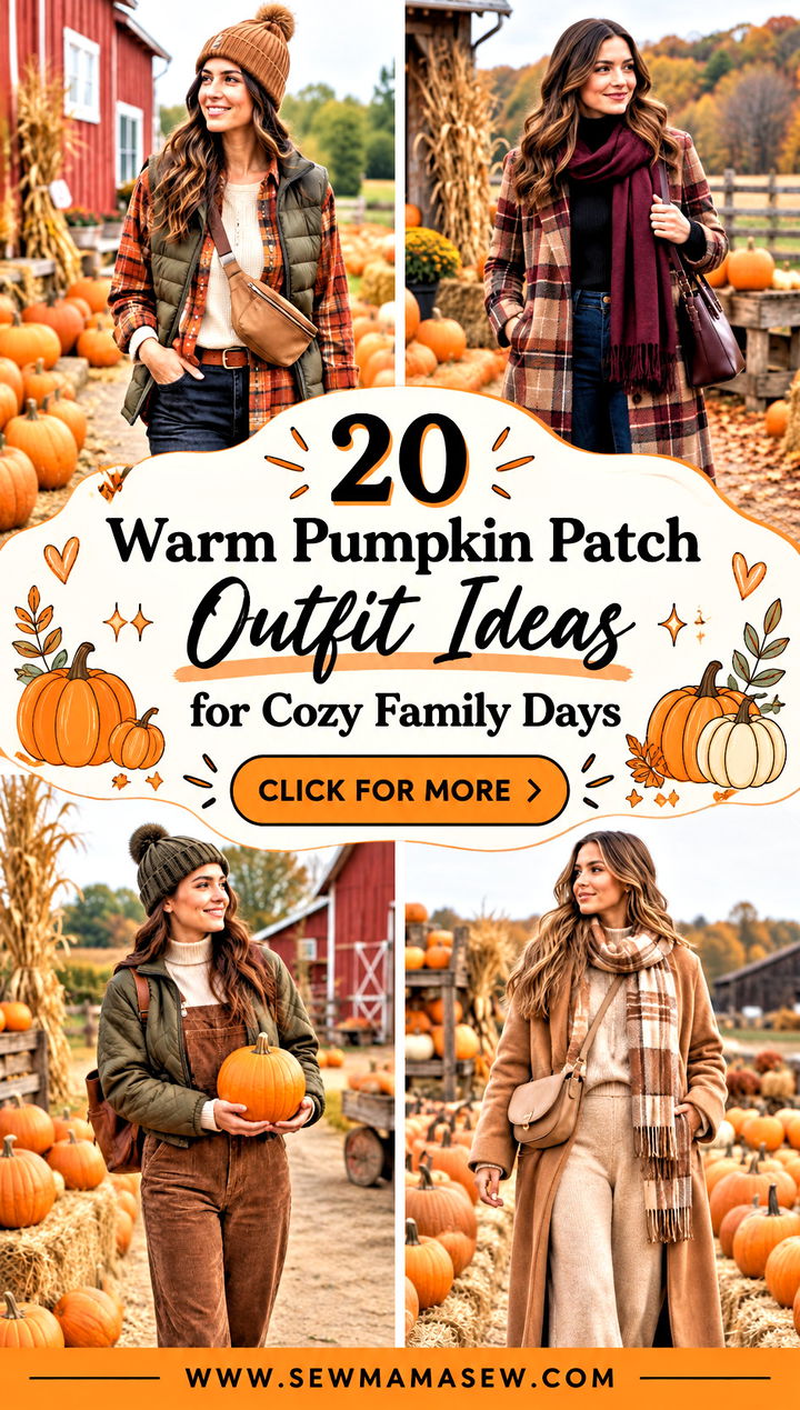 20 Warm Pumpkin Patch Outfit Ideas for Cozy Family Days - 20 Warm Pumpkin Patch Outfit Ideas for Cozy Family Days