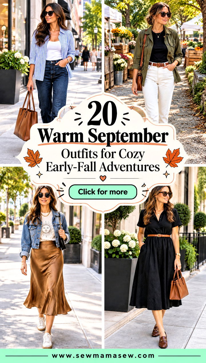 20 Warm September Outfits for Cozy Early-Fall Adventures - 20 Warm September Outfits for Cozy Early-Fall Adventures