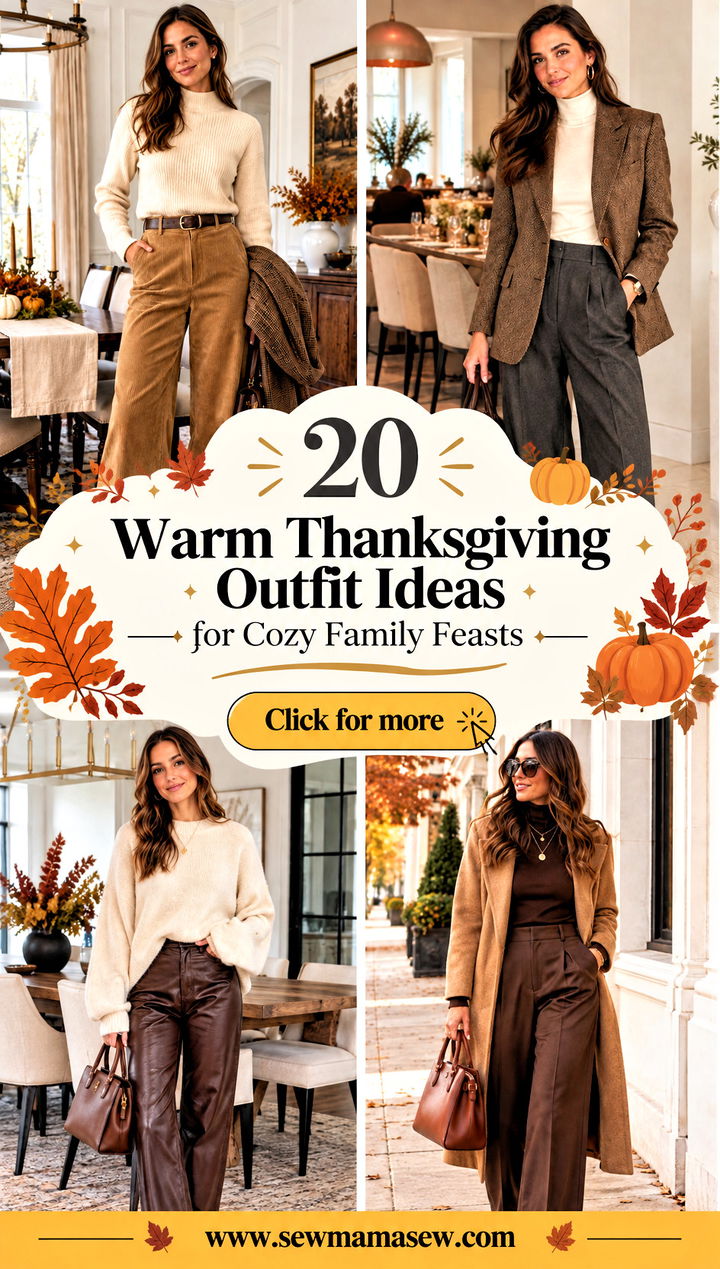 20 Warm Thanksgiving Outfit Ideas for Cozy Family Feasts - 20 Warm Thanksgiving Outfit Ideas for Cozy Family Feasts