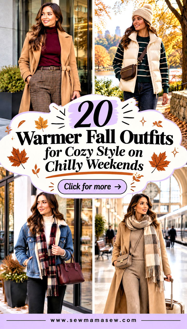 20 Warmer Fall Outfits for Cozy Style on Chilly Weekends - 20 Warmer Fall Outfits for Cozy Style on Chilly Weekends