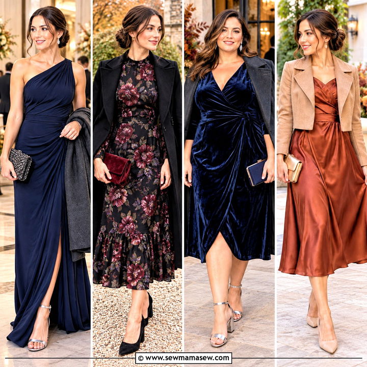 20 Wedding Thanksgiving Dress Ideas for Elegant Fall Style
