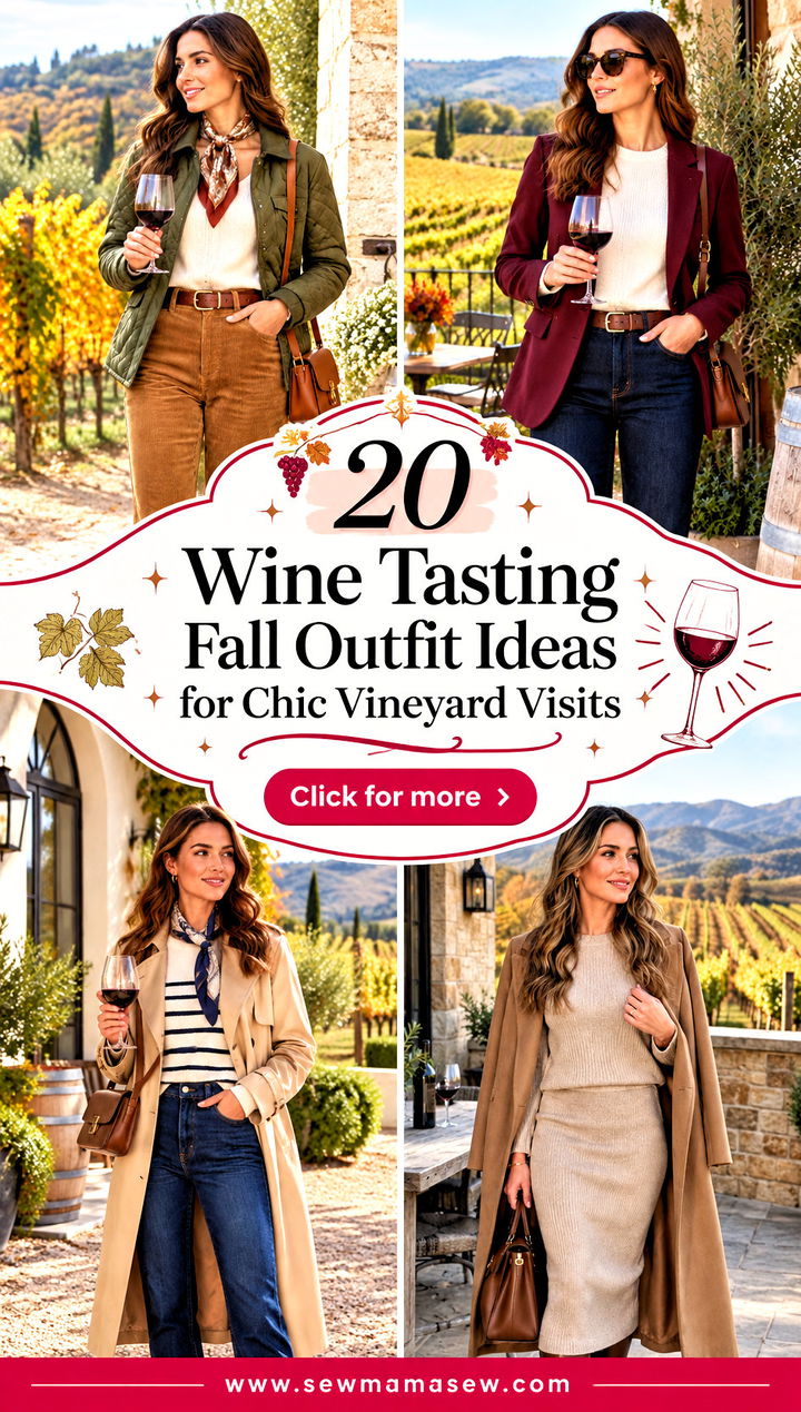 20 Wine Tasting Fall Outfit Ideas for Chic Vineyard Visits - 20 Wine Tasting Fall Outfit Ideas for Chic Vineyard Visits