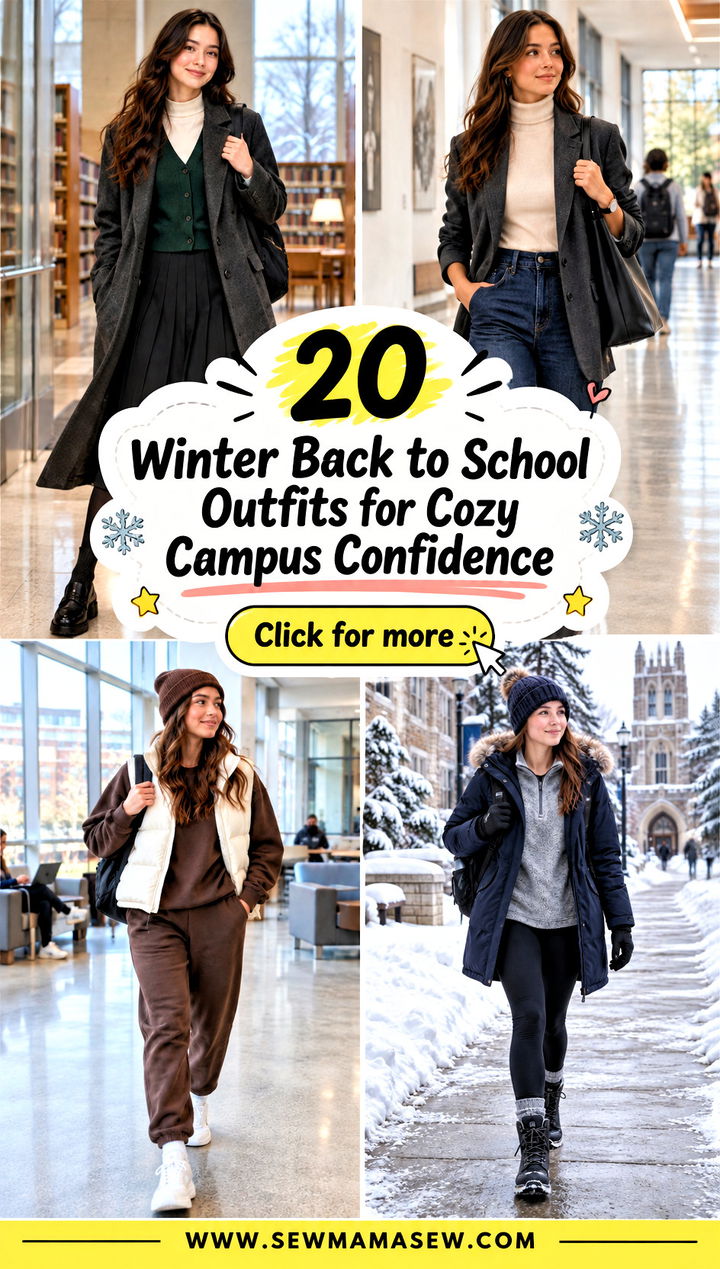 20 Winter Back to School Outfits for Cozy Campus Confidence - 20 Winter Back to School Outfits for Cozy Campus Confidence