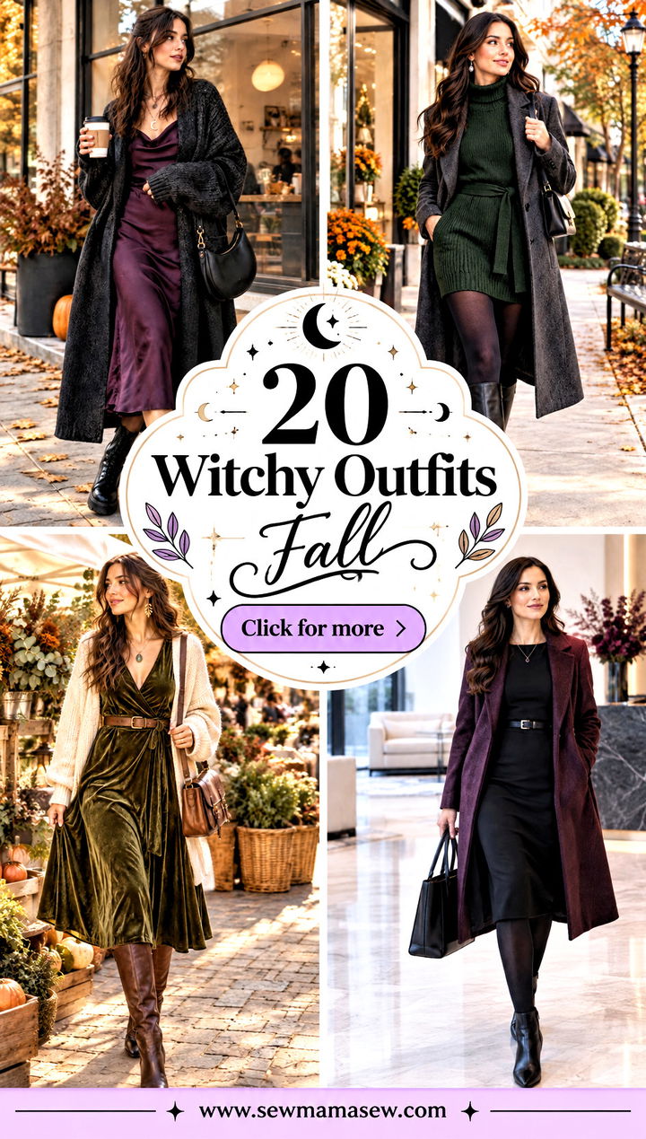 20 Witchy Outfits Fall for a Magical Cozy Seasonal Style - 20 Witchy Outfits Fall for a Magical, Cozy Seasonal Style