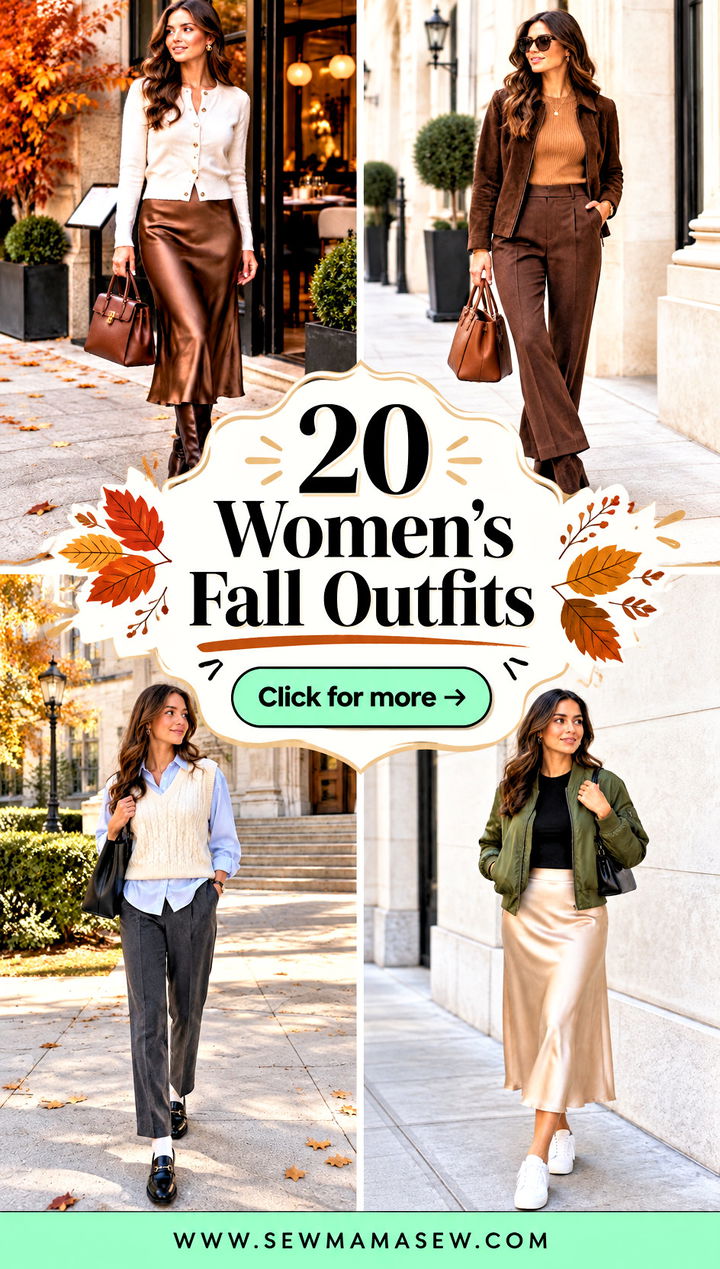 20 Womens Fall Outfits for a Cozy Confident Everyday Look - 20 Women's Fall Outfits for a Cozy, Confident Everyday Look
