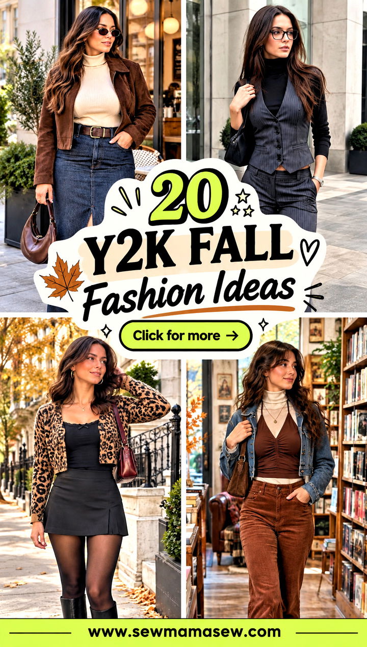 20 Y2K Fall Fashion Ideas for Cozy Layers With Retro Flair - 20 Y2K Fall Fashion Ideas for Cozy Layers With Retro Flair