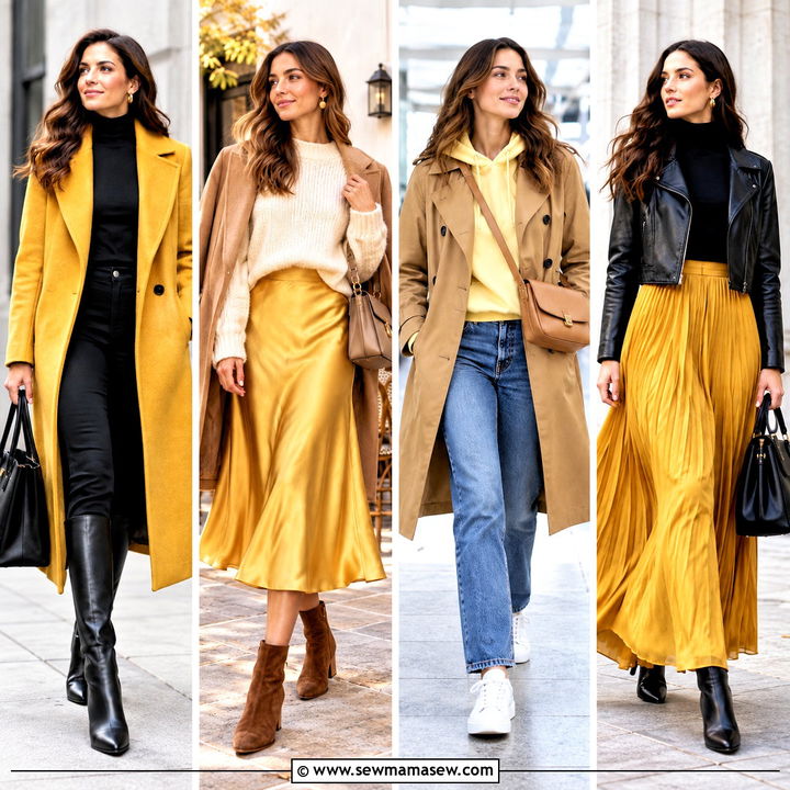 20 Yellow Fall Outfits to Brighten Your Cozy Autumn Wardrobe