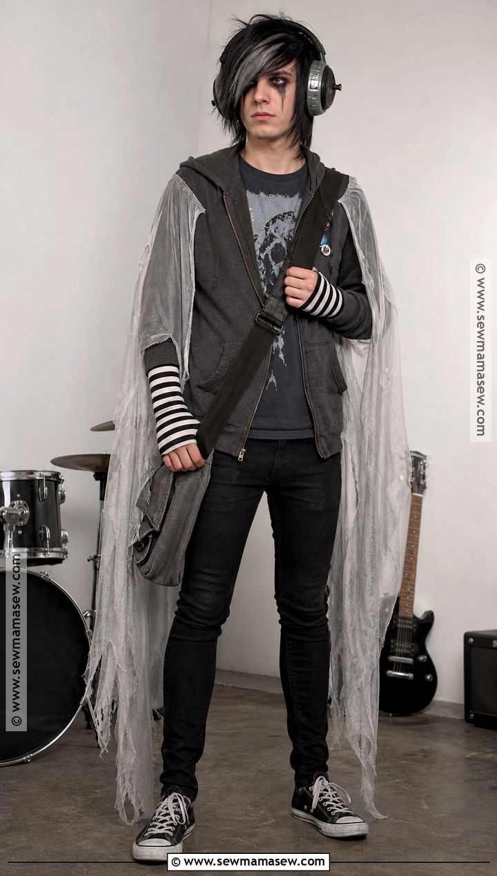 2000s Emo Ghost Costume - 35 Alternative Halloween Costumes