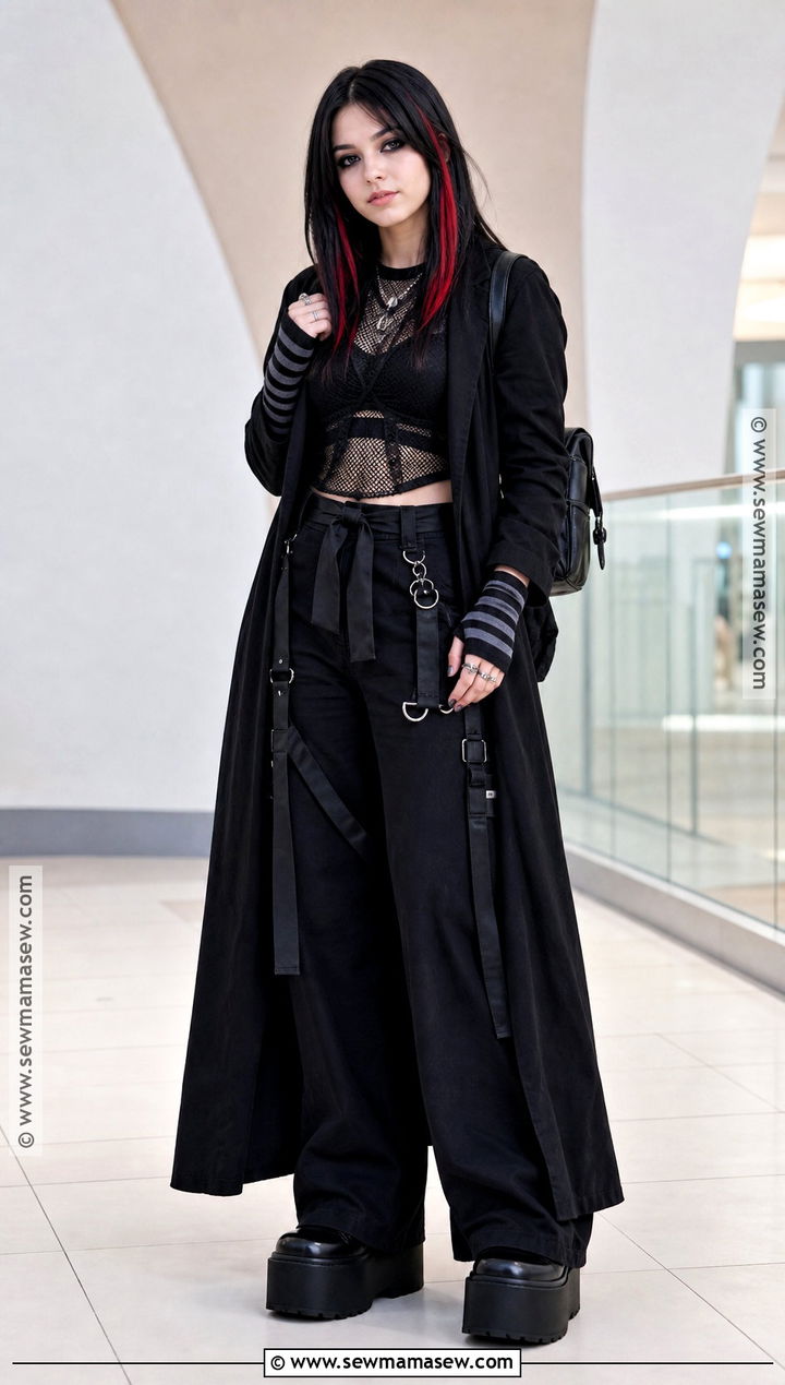 2000s Mall Goth Costume - 30 2000s dress up ideas