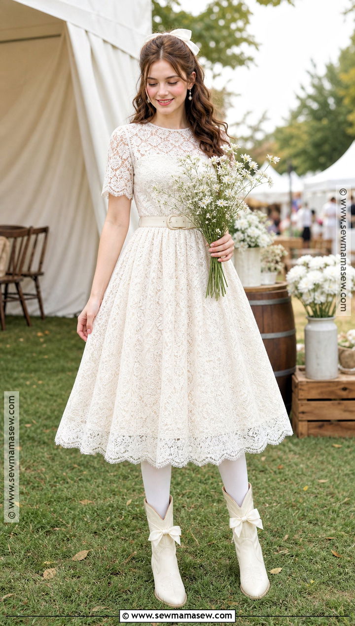 2025 Stagecoach Ivory Lace Costume - 40 lana del rey costume ideas