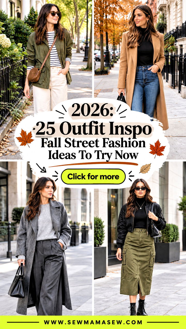 2026 25 Outfit Inspo Fall Street Fashion Ideas To Try Now - 2026: 25 Outfit Inspo Fall Street Fashion Ideas To Try Now