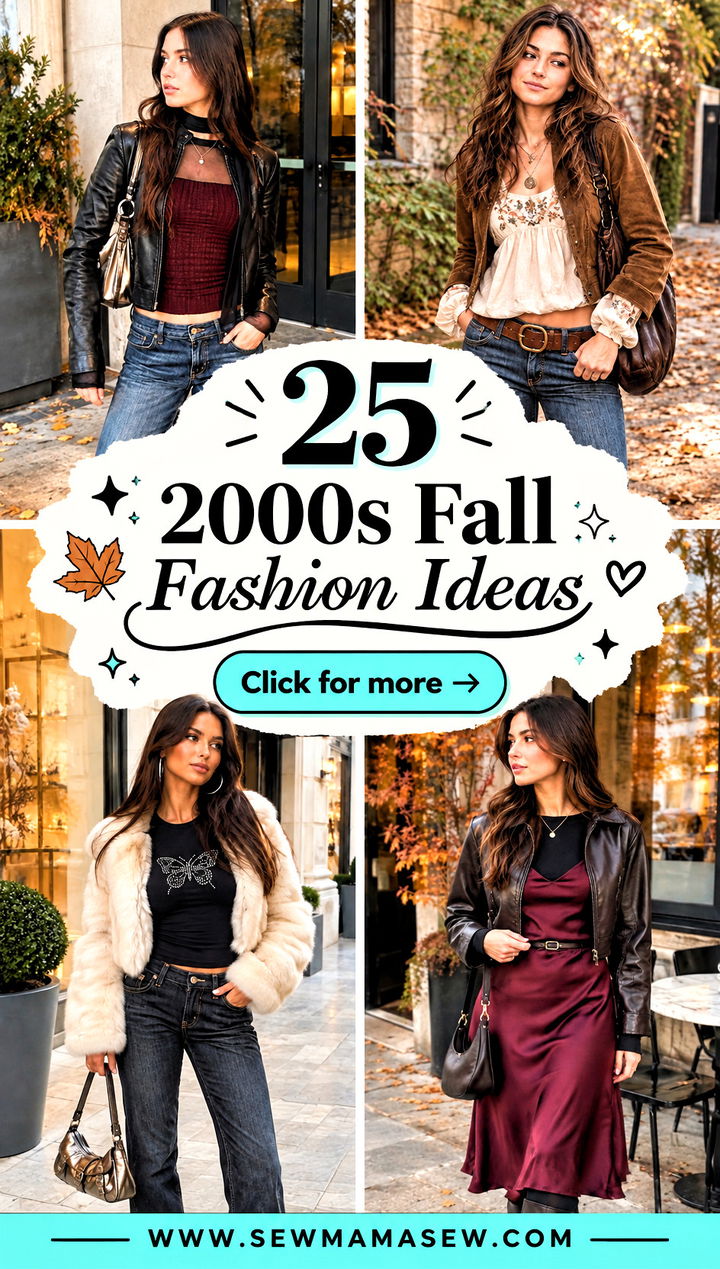 25 2000s Fall Fashion Ideas for a Fun Cozy Retro Refresh - 25 2000s Fall Fashion Ideas for a Fun, Cozy Retro Refresh