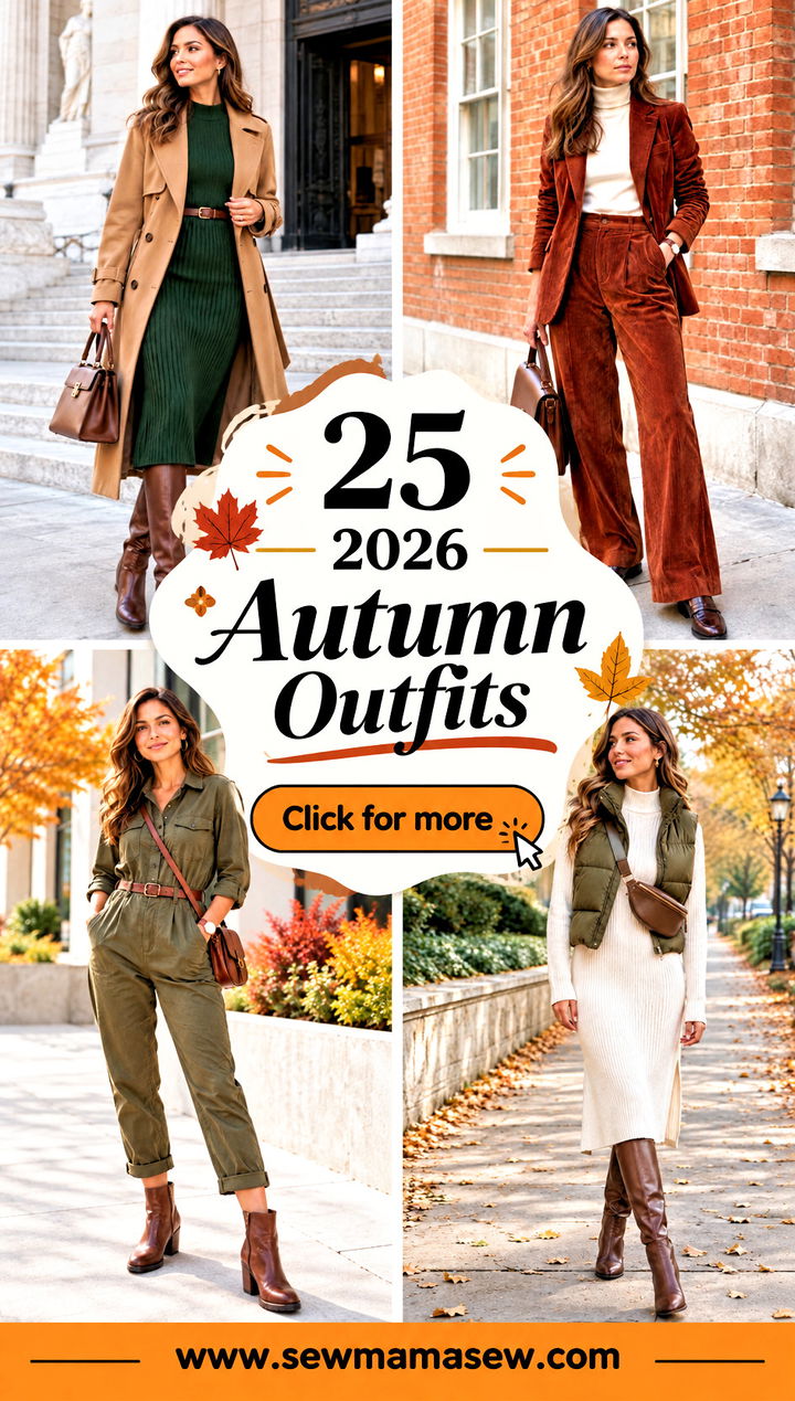 25 2026 Autumn Outfits for a Fresh Cozy Seasonal Wardrobe - 25 2026 Autumn Outfits for a Fresh, Cozy Seasonal Wardrobe