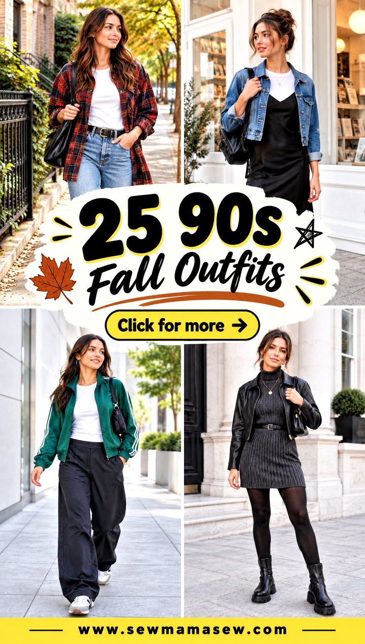 25 90s Fall Outfits for Nostalgic Effortless Weekend Style - 25 90s Fall Outfits for Nostalgic, Effortless Weekend Style