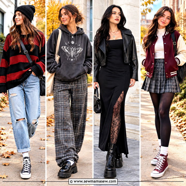25 Alt Autumn Outfits for Bold, Creative Everyday Styling