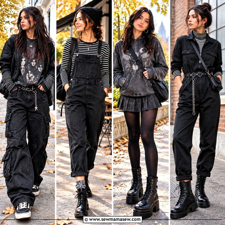 25 Alt Fall Outfits for Edgy, Confident Cold-Weather Looks