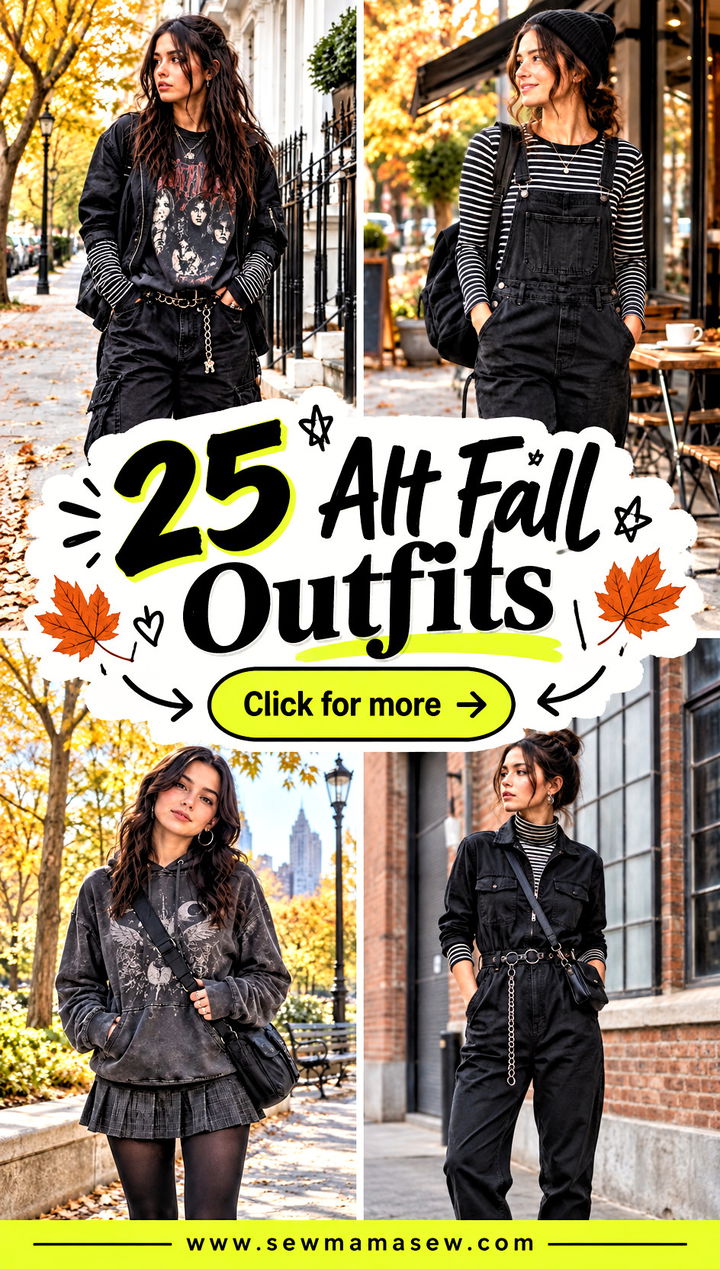 25 Alt Fall Outfits for Edgy Confident Cold-Weather Looks - 25 Alt Fall Outfits for Edgy, Confident Cold-Weather Looks