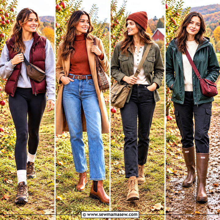 25 Apple Orchard Outfit Fall Ideas for Charming Photo Days