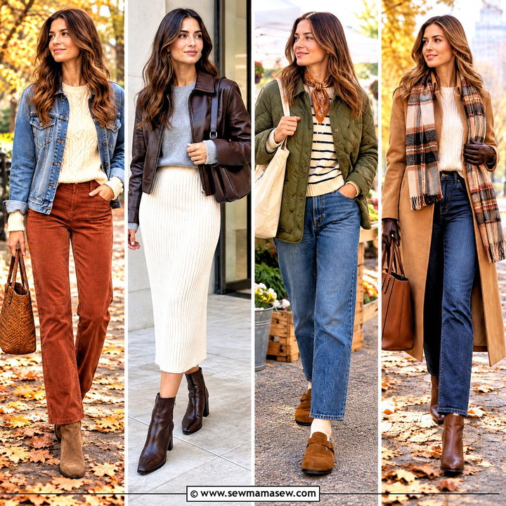 25 Autumn Aesthetic Cozy Outfit Ideas for Dreamy Cafe Days