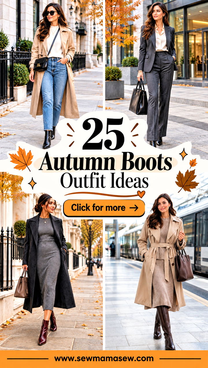 25 Autumn Boots Outfit Ideas for Effortless Everyday Style - 25 Autumn Boots Outfit Ideas for Effortless Everyday Style