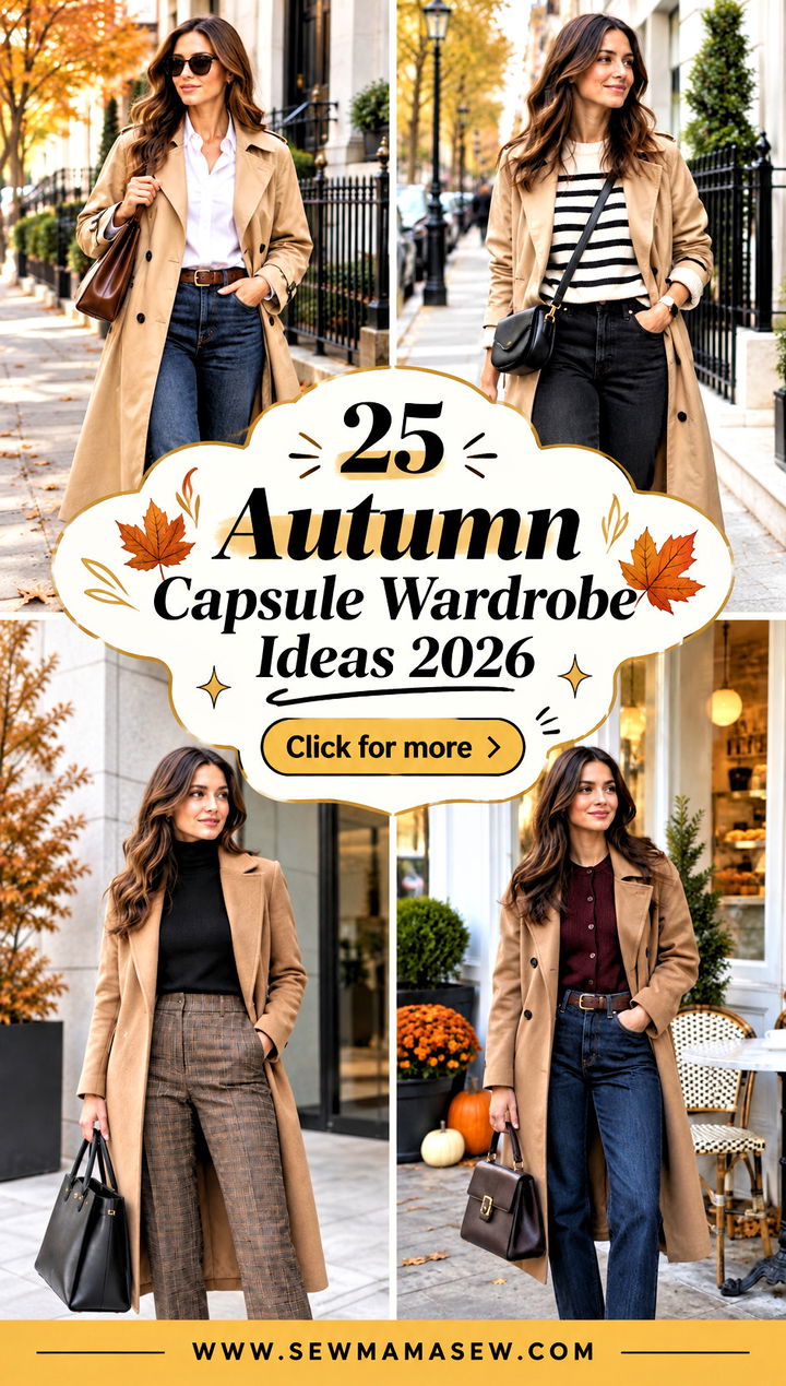 25 Autumn Capsule Wardrobe Ideas 2026 for a Fresh New Season - 25 Autumn Capsule Wardrobe Ideas 2026 for a Fresh New Season