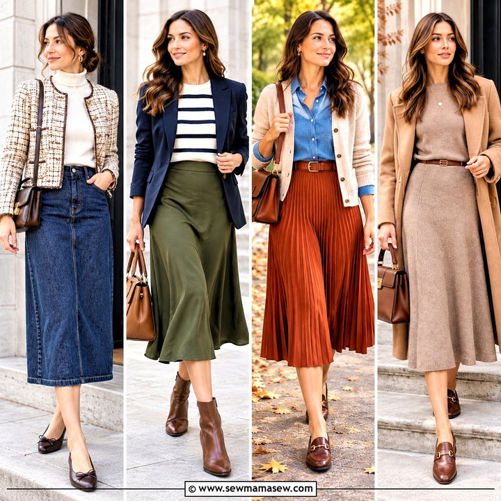25 Autumn Church Outfits for Graceful, Cozy Sunday Style