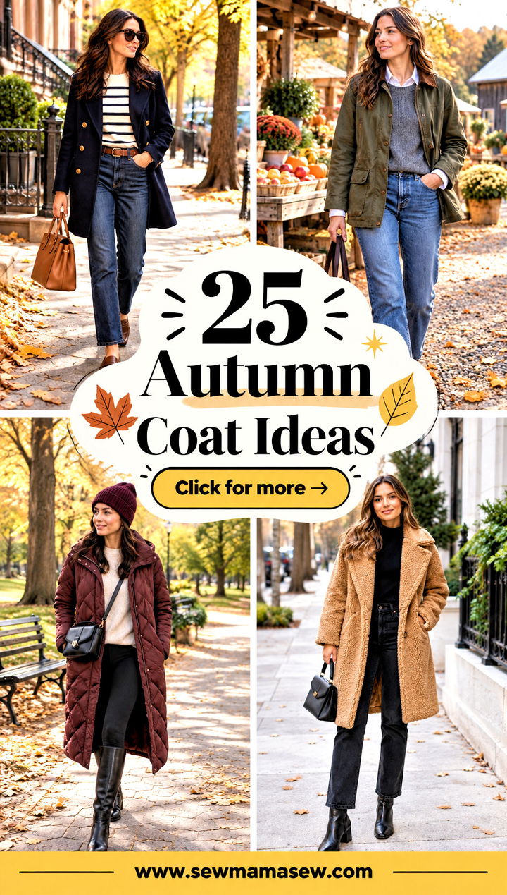 25 Autumn Coat Ideas for Cozy Layers and Chic City Walks - 25 Autumn Coat Ideas for Cozy Layers and Chic City Walks
