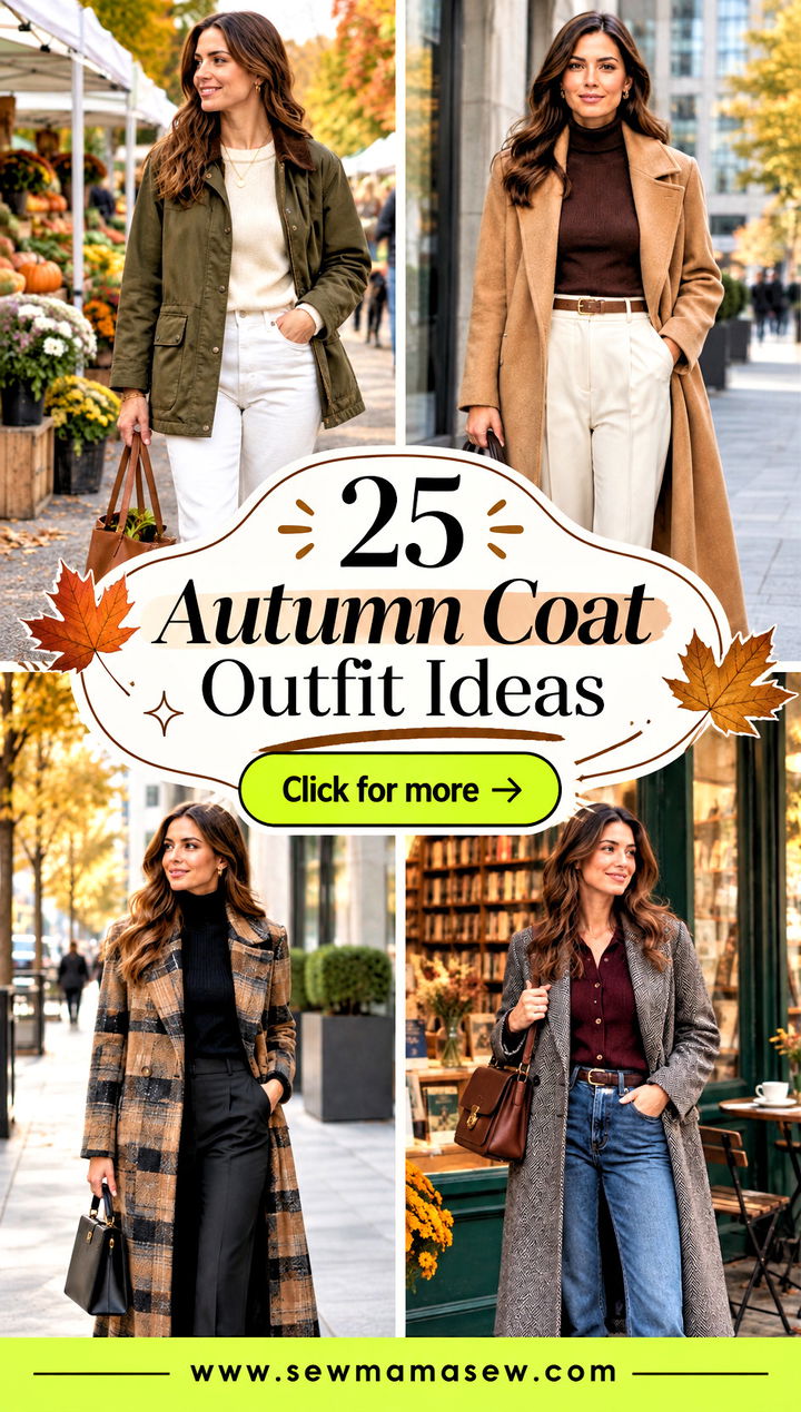 25 Autumn Coat Outfit Ideas for Effortlessly Chic Errands - 25 Autumn Coat Outfit Ideas for Effortlessly Chic Errands