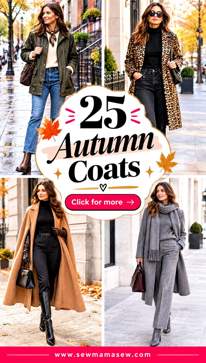 25 Autumn Coats for Cozy Commutes and Stylish Weekend Walks - 25 Autumn Coats for Cozy Commutes and Stylish Weekend Walks