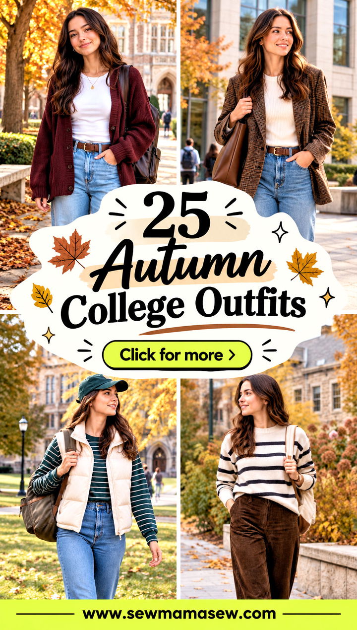 25 Autumn College Outfits for Cozy Confident Campus Days - 25 Autumn College Outfits for Cozy, Confident Campus Days
