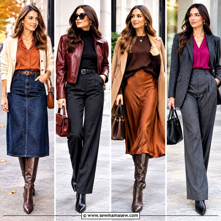 25 Autumn Color Outfits for a Warm Inviting Seasonal Look