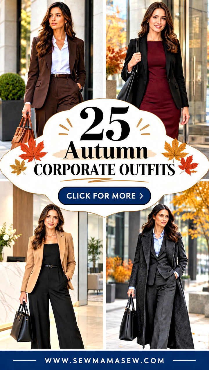 25 Autumn Corporate Outfits for a Confident Office Refresh - 25 Autumn Corporate Outfits for a Confident Office Refresh