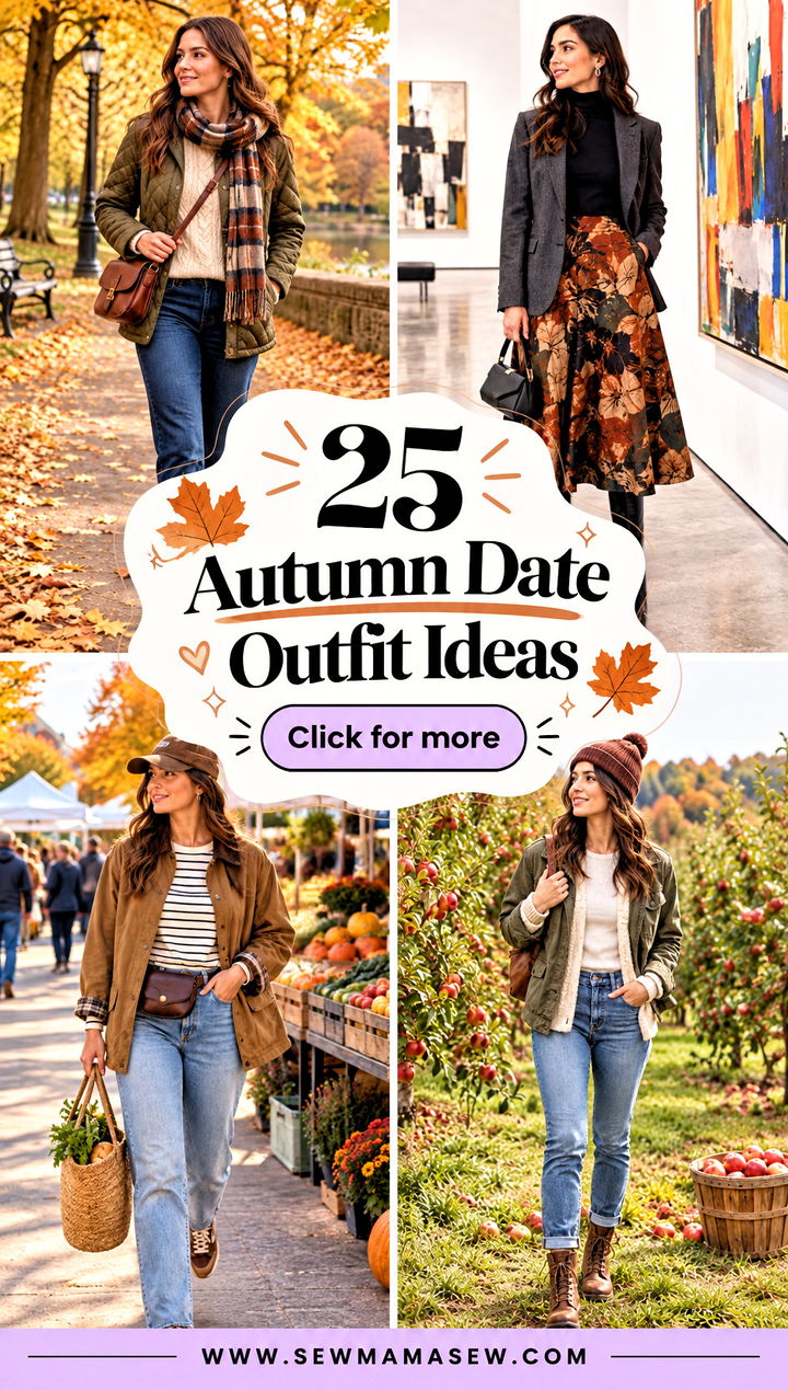 25 Autumn Date Outfit Ideas for Charming Cozy Moments Out - 25 Autumn Date Outfit Ideas for Charming, Cozy Moments Out