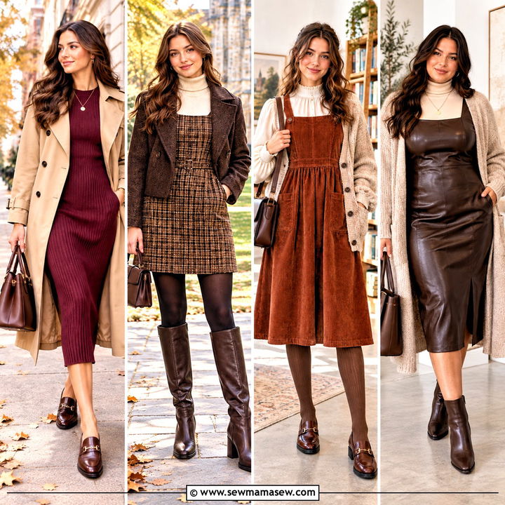 25 Autumn Dress Ideas for Effortless Everyday Fall Style
