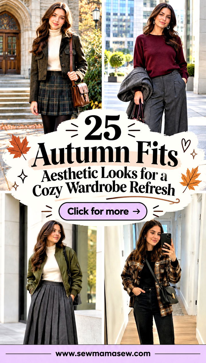 25 Autumn Fits Aesthetic Looks for a Cozy Wardrobe Refresh - 25 Autumn Fits Aesthetic Looks for a Cozy Wardrobe Refresh