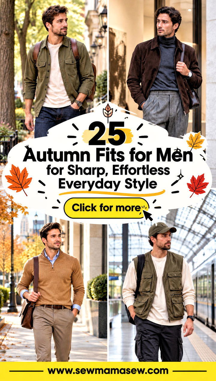 25 Autumn Fits for Men for Sharp Effortless Everyday Style - 25 Autumn Fits for Men for Sharp, Effortless Everyday Style