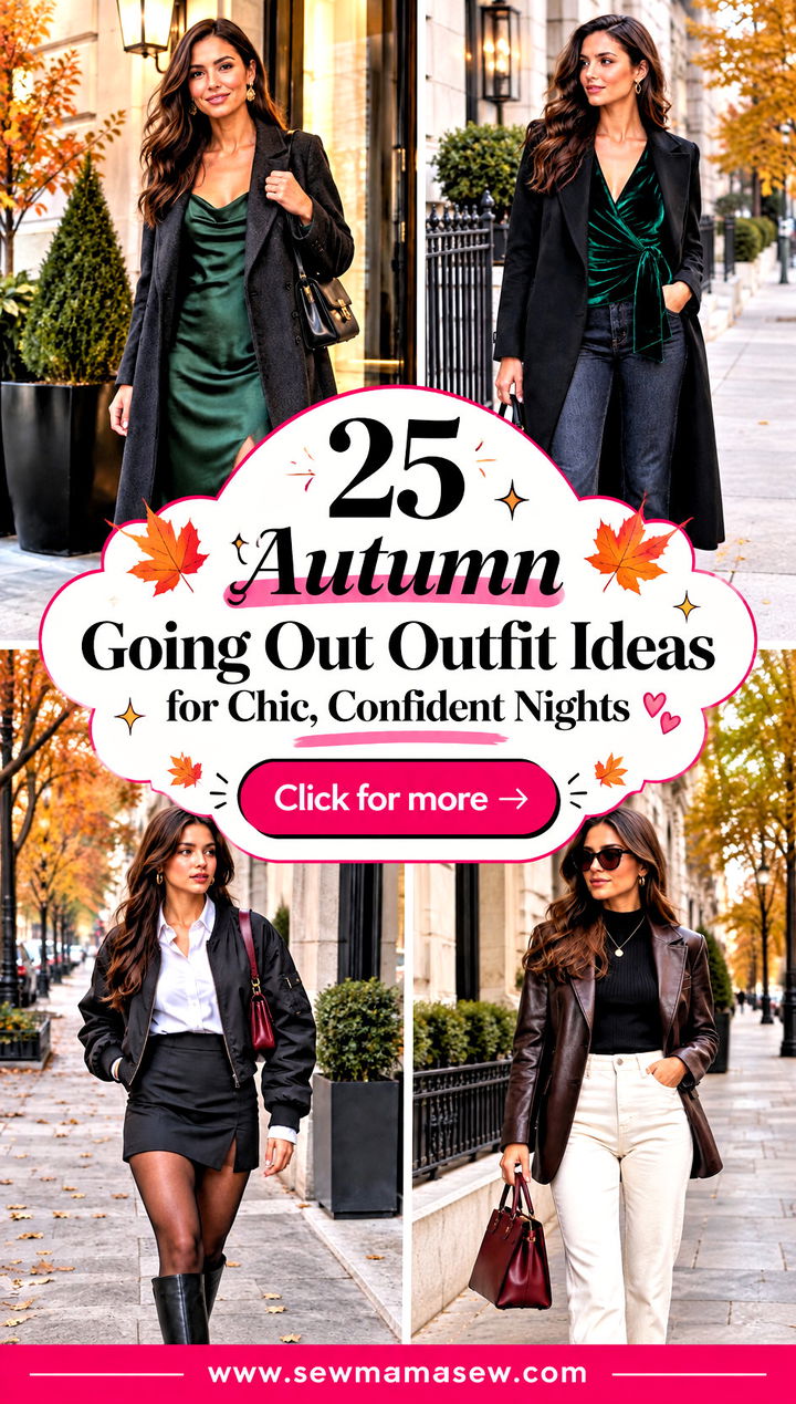 25 Autumn Going Out Outfit Ideas for Chic Confident Nights - 25 Autumn Going Out Outfit Ideas for Chic, Confident Nights