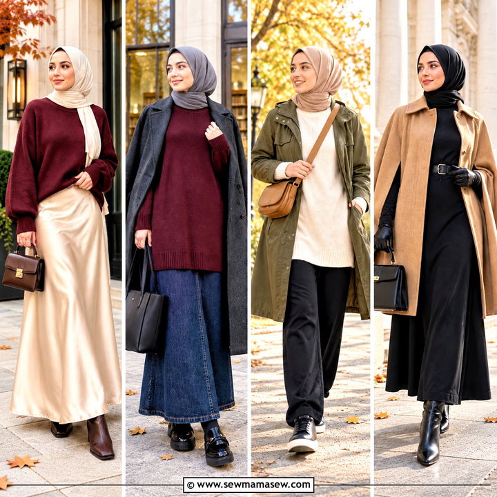 25 Autumn Hijabi Outfits for Cozy, Elegant Everyday Style