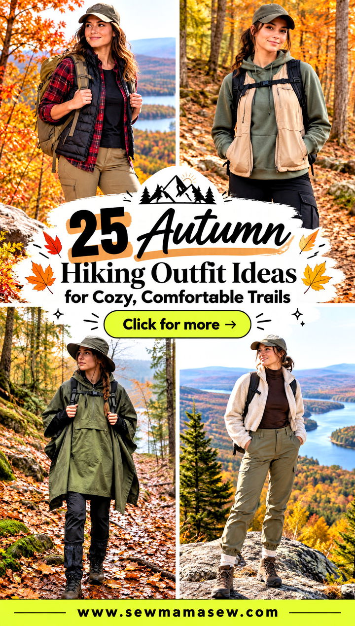 25 Autumn Hiking Outfit Ideas for Cozy Comfortable Trails - 25 Autumn Hiking Outfit Ideas for Cozy, Comfortable Trails