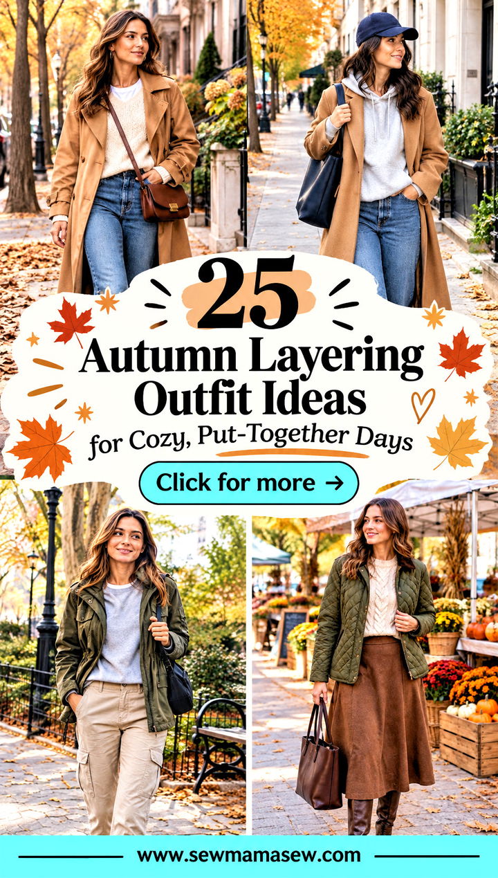 25 Autumn Layering Outfit Ideas for Cozy Put-Together Days - 25 Autumn Layering Outfit Ideas for Cozy, Put-Together Days