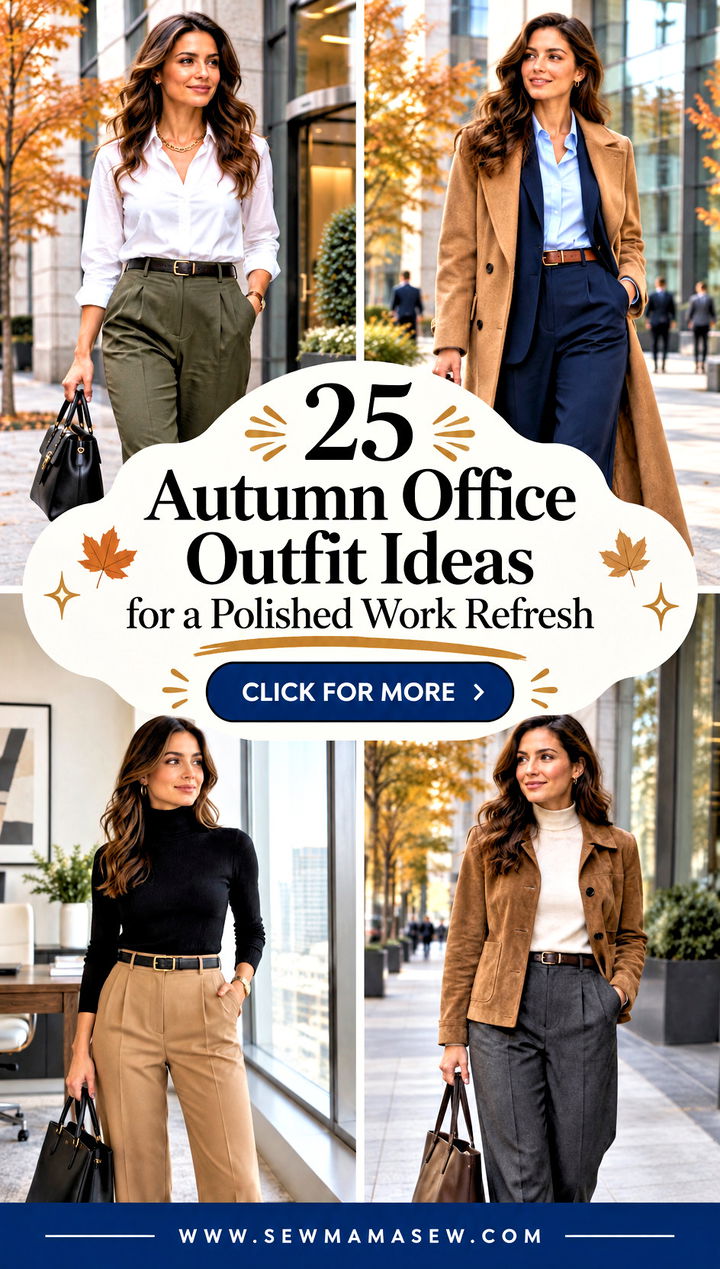 25 Autumn Office Outfit Ideas for a Polished Work Refresh - 25 Autumn Office Outfit Ideas for a Polished Work Refresh