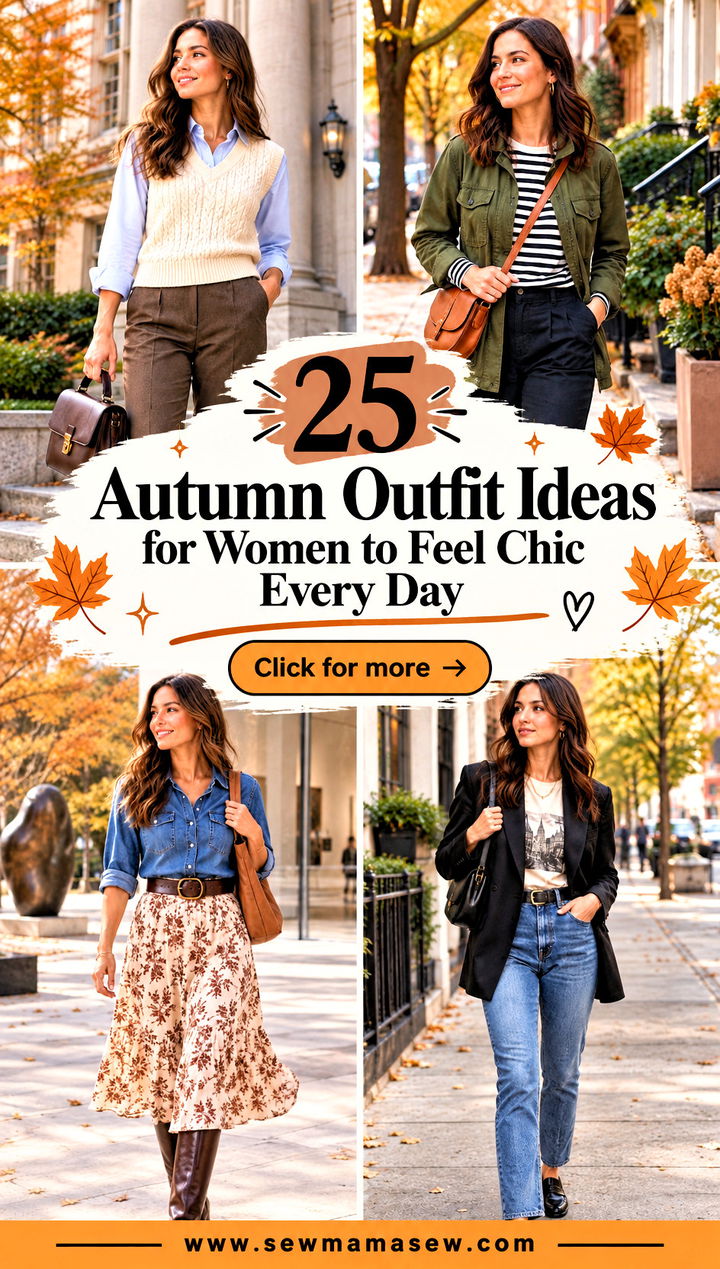 25 Autumn Outfit Ideas for Women to Feel Chic Every Day - 25 Autumn Outfit Ideas for Women to Feel Chic Every Day