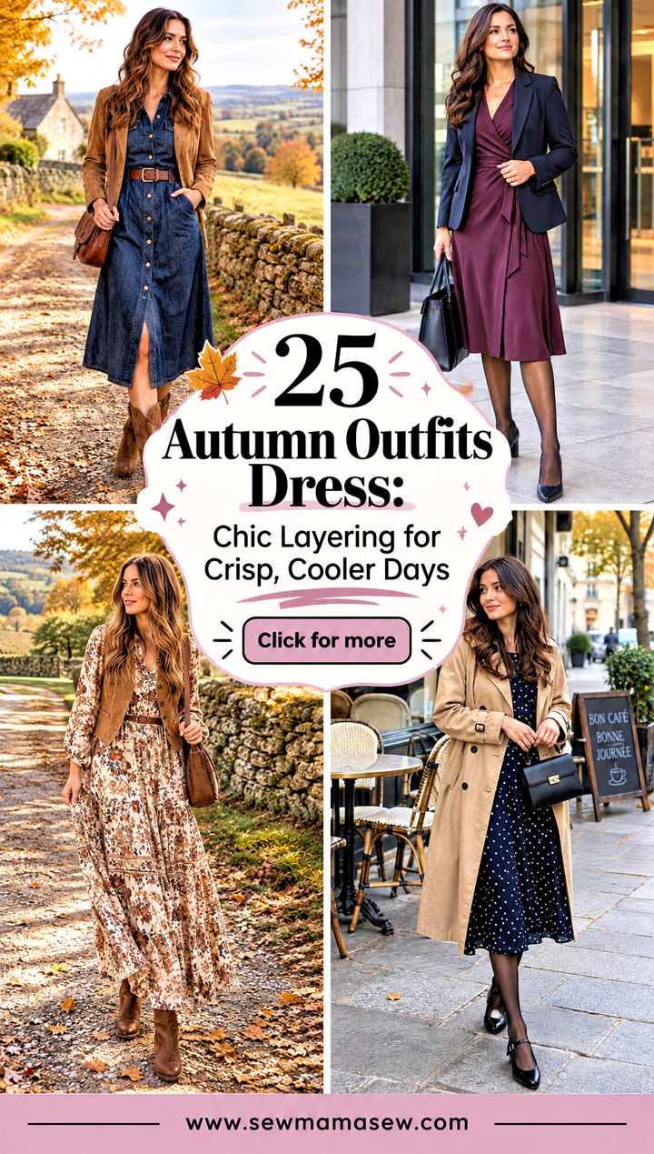 25 Autumn Outfits Dress Chic Layering for Crisp Cooler Days - 25 Autumn Outfits Dress: Chic Layering for Crisp, Cooler Days