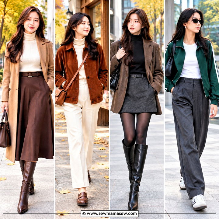 25 Autumn Outfits In Korea for Fresh, Cozy Street Style