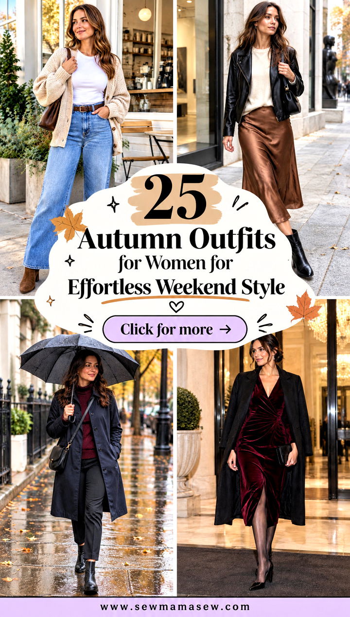 25 Autumn Outfits for Women for Effortless Weekend Style - 25 Autumn Outfits for Women for Effortless Weekend Style